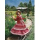 Yolanda Cranberry And Four-Leaf Clover Cardigan Skirt JSK and OP(Reservation/3 Colours/Full Payment Without Shipping)